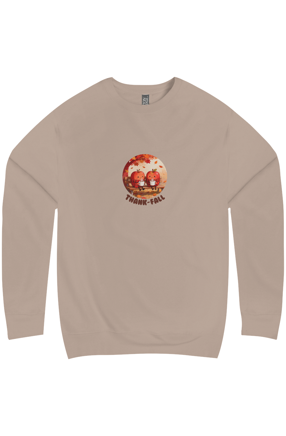 Thank-Fall Crew Neck Sweatshirt