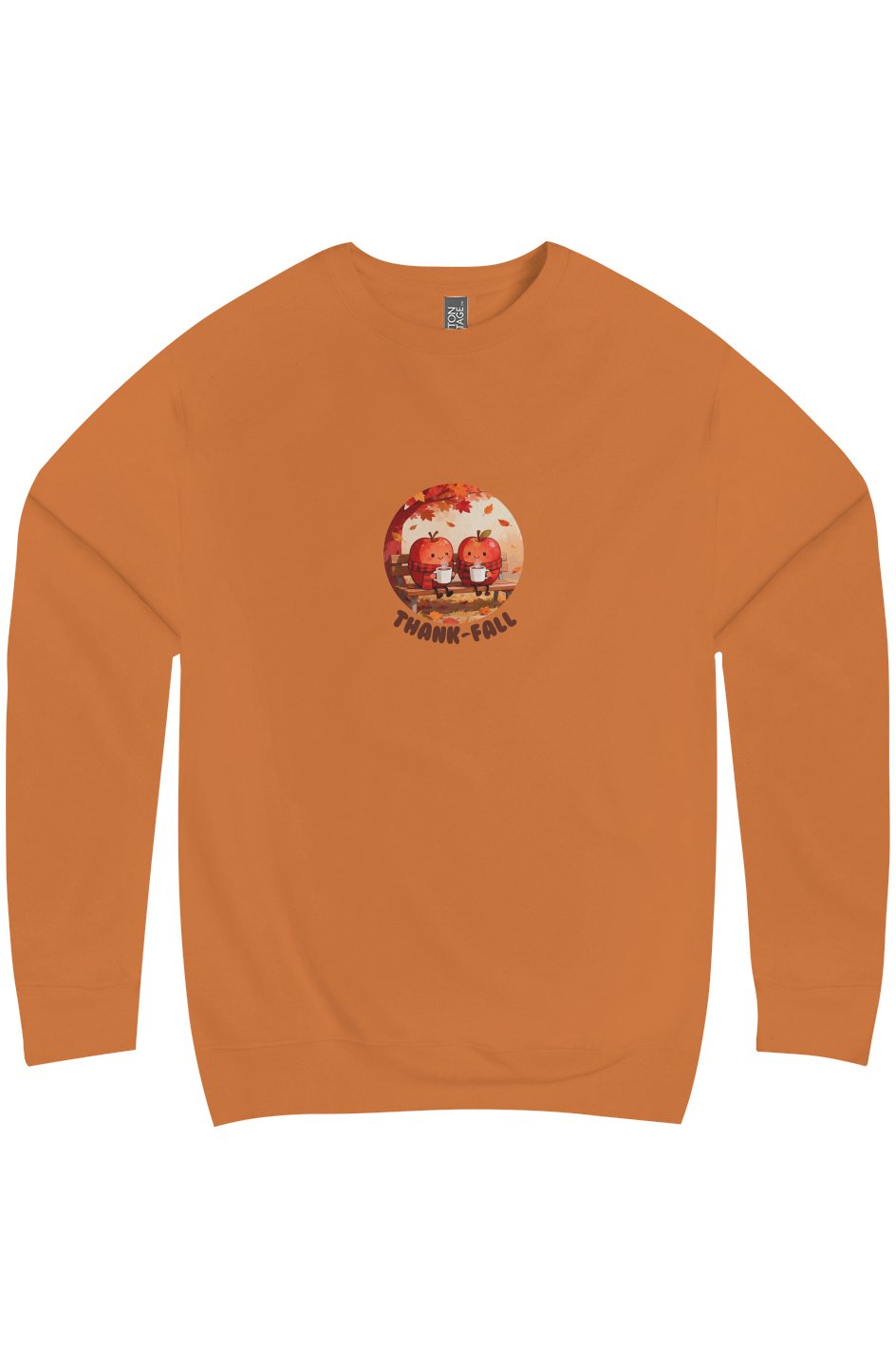 Thank-Fall Crew Neck Sweatshirt