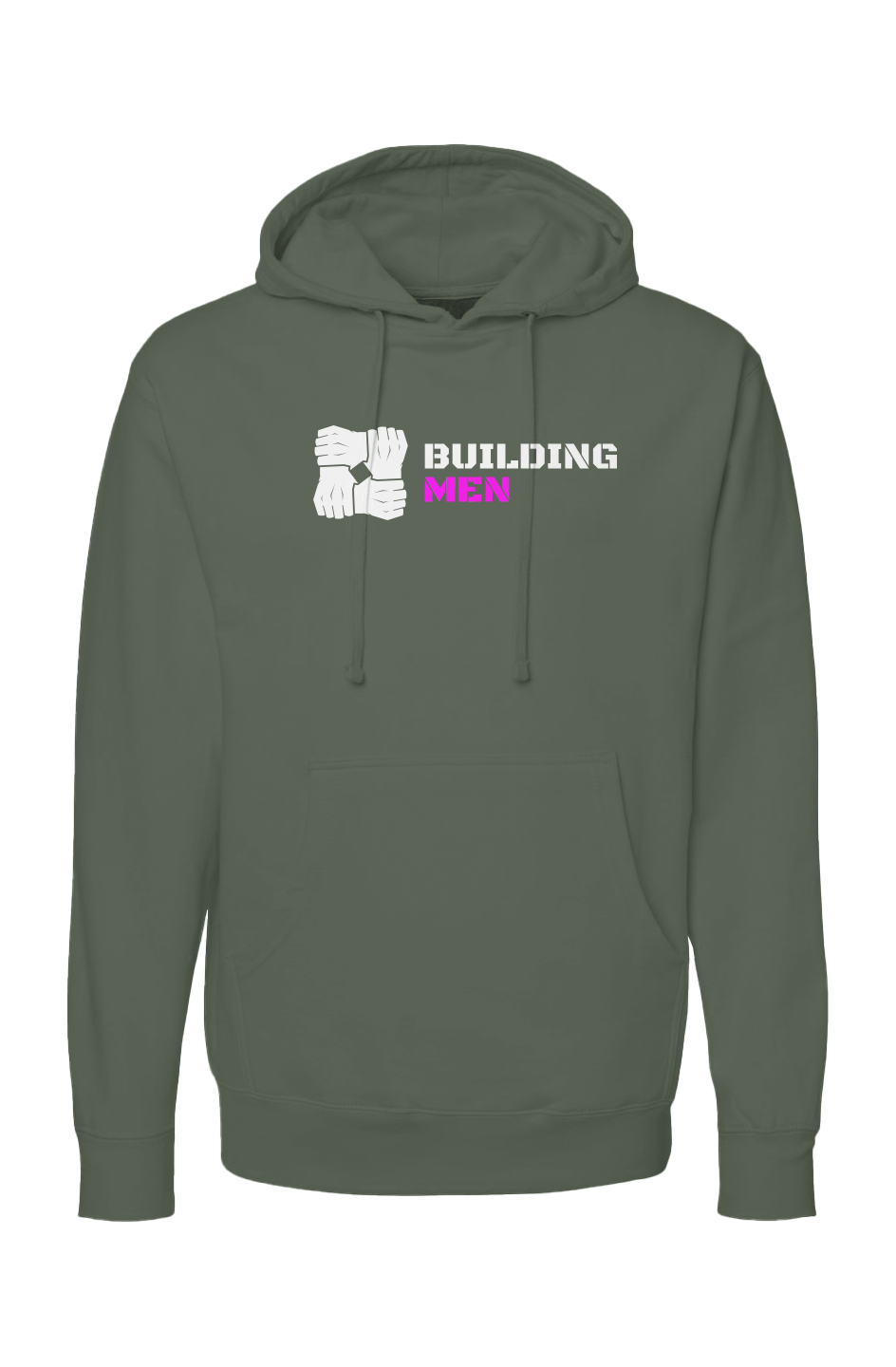 Building Men Pullover Hoody