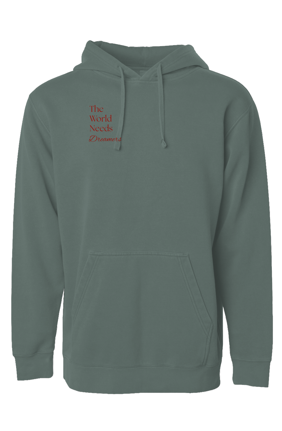 The World Needs Dreamers Embroidered Hoodie