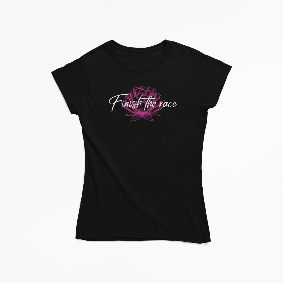 FTR Inspire: Women's Finish The Race Fitted Tee