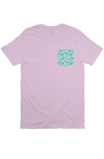 FTR Hope: Flamingo Pocket Tee