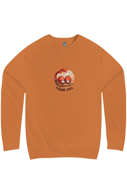 Thank-Fall Crew Neck Sweatshirt