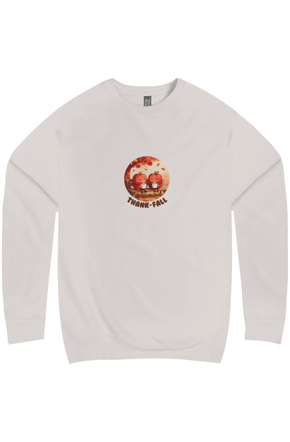 Thank-Fall Crew Neck Sweatshirt
