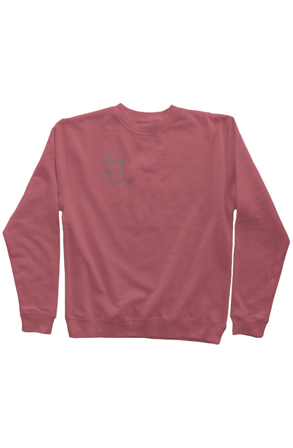 The World Needs Dreamers Embroidered Hoodie