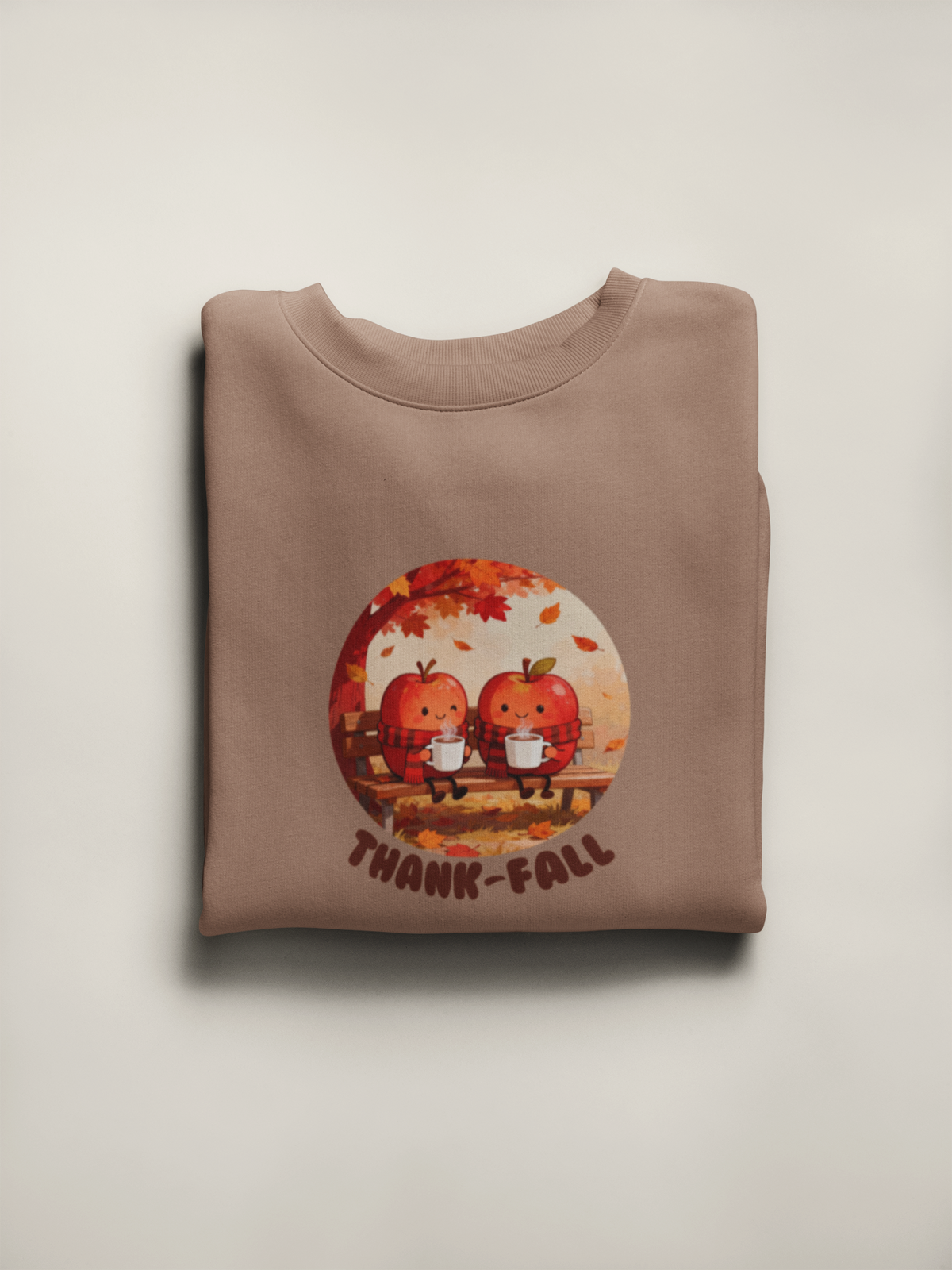 Thank-Fall Crew Neck Sweatshirt