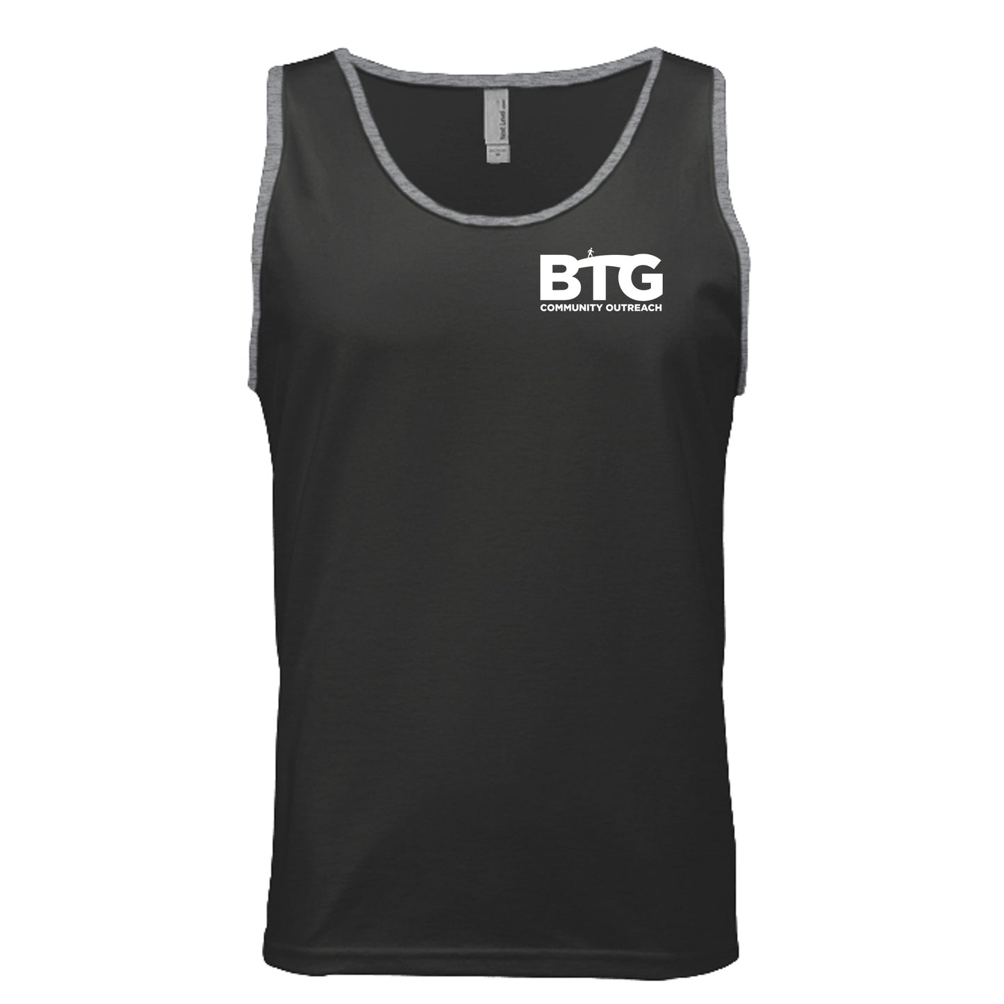 Black/ Heather Grey - 3633 - FRONT