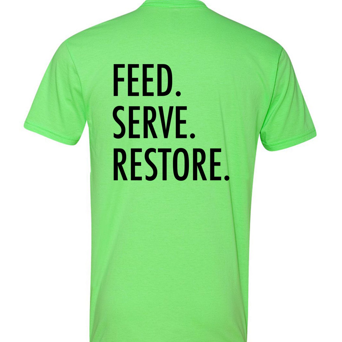 Neon Heather Green - N6210 - BACK