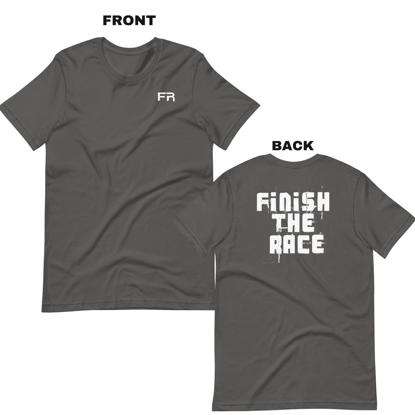 FTR Inspire: Pure Grit Finish Tee (Back Print)