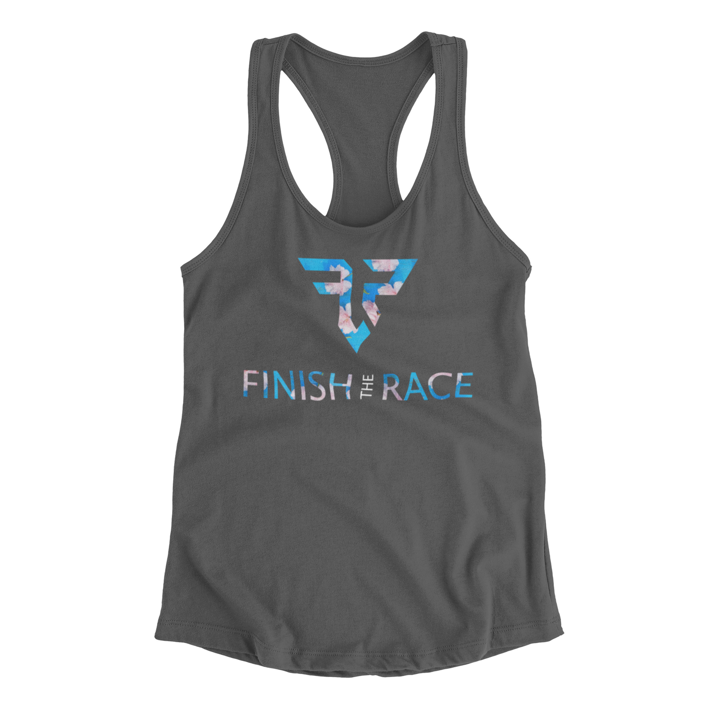 FTR Hope: Women's Floral Racerback Tank