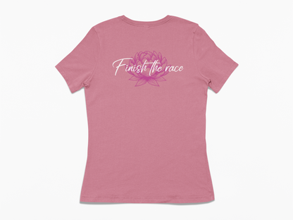 FTR Inspire: Women's Finish The Race Loose Fit Tee