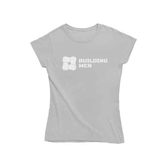 Building Men: Women's Emblem Tee